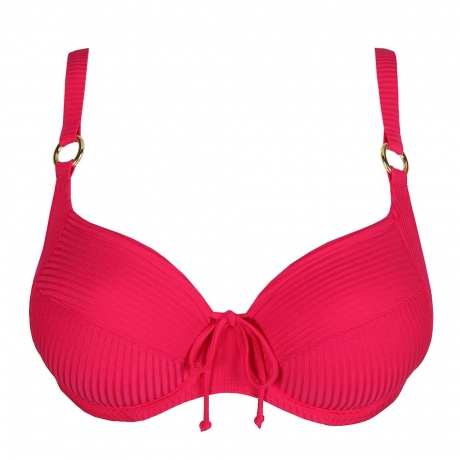 2Bamboo Pink halter Bikini Top Swimwear Beach Summuy size 32B/C - 33B/C
