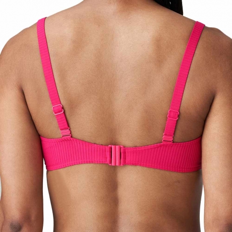 Backview of Primadonna Sahara Bikini Top in freesia 4006310 