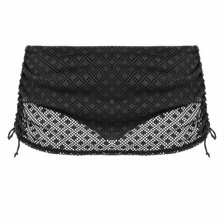 Elomi Swim Bazaruto Skirted Bikini Briefs in black ES800683