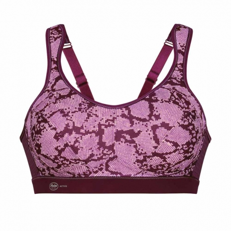 Anita Active Extreme Control Sports Bra in rose berry 5527