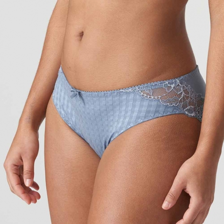 Sideview of PrimaDonna Madison Briefs in atlantic blue 0562125
