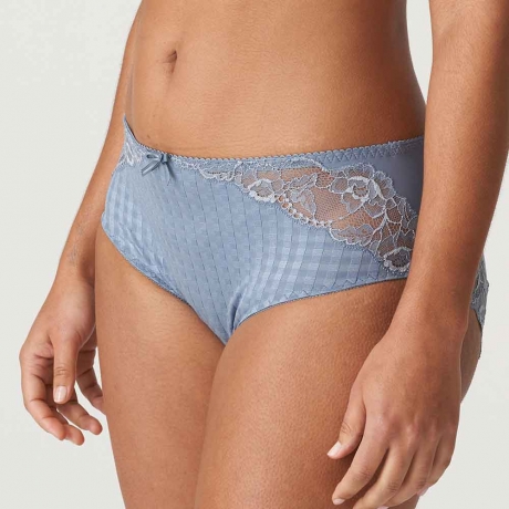 Sideview of PrimaDonna Madison Briefs in atlantic blue 0562126
