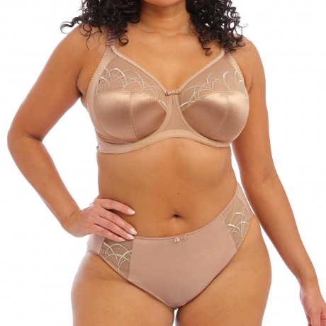 Elomi Cate Bra and Briefs in hazel EL4030 and  EL4035