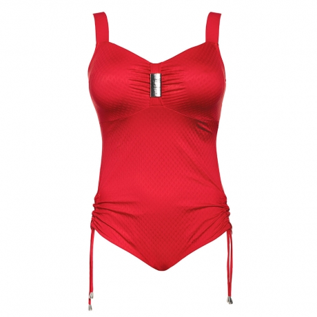 Ulla Dessous St Tropez Swimsuit in red 9112