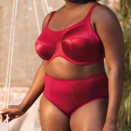 Goddess Keira Bra and Briefs in crimson GD6091 and GD6095