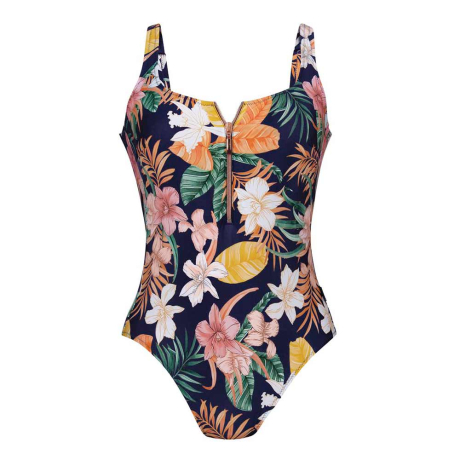 Tropical Sunset Elouise Soft Cup Swimsuit