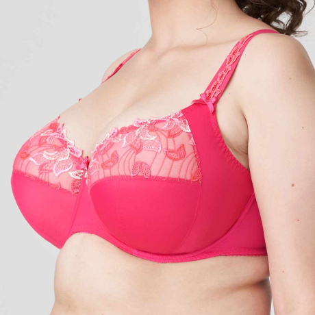 Sideview of PrimaDonna Deauville Bra in amour 0161815
