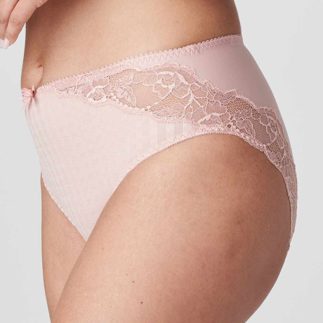 Sideview of PrimaDonna Madison Briefs in Powder Rose 0562126