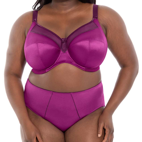 Goddess Keira Bra and Briefs in magenta mix GD6090 and GD6095