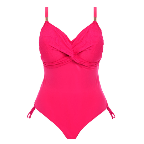Padded swimsuit NAGEUSE vibrant pink - pink