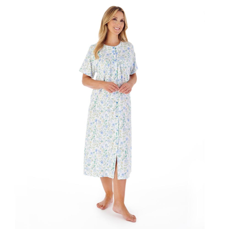 Slenderella Nightdress in blue ND03133