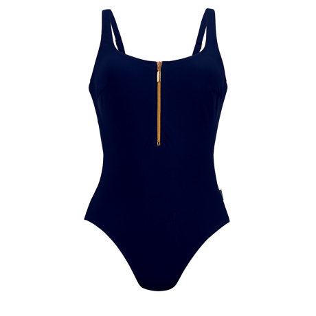 Elouise Zip Opening Soft Cup Active Swimsuit