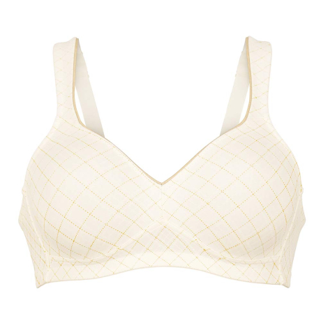 Anil Lace Soft Cup Wire-Free Bra (as1, Cup_Band, c, 36, White) : :  Clothing, Shoes & Accessories