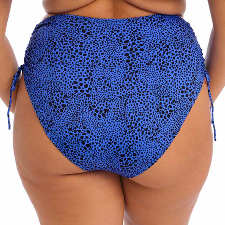 Backview of Elomi Swim Pebble Cove Bikini Briefs in blue ES801173