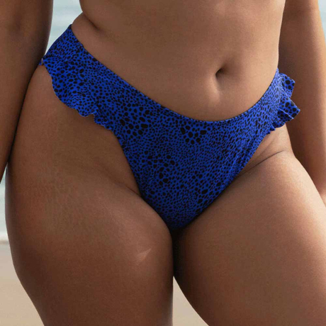 Elomi Swim Pebble Cove Bikini Briefs in blue ES801185