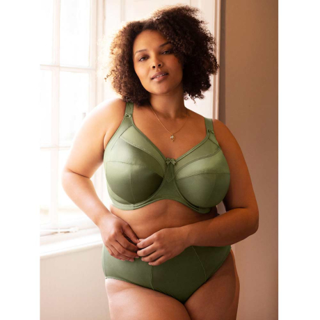 Goddess Keira Bra and Briefs in Olive GD6090 and GD6095