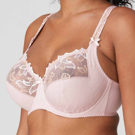 Sideview of PrimaDonna Deauville Bra in vintage pink 0161811