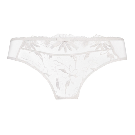 Amazing Ivory Silk Panties by Josephine Lingerie NY. Brazilian thong and  Bikini Panties. 