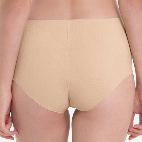 Backview of Anita Pocket Panty Briefs in deep sand 1457