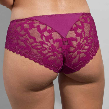 Backview of Empreinte Leia Briefs in orchidee 02224