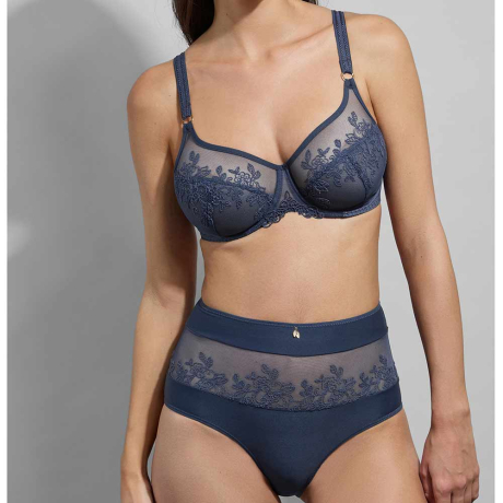 Empreinte Paola Bra and Briefs in blue venise 05226 and 08226