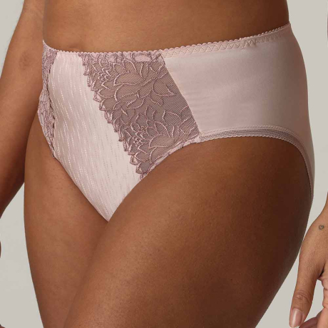 Sideview of PrimaDonna Monterrey Briefs in vintage pink 0563481