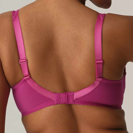 Backview of PrimaDonna Madison Bra in fuchsia fiesta 0162120