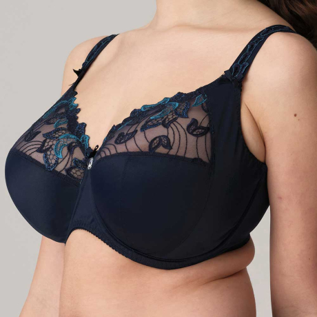 Sideview of PrimaDonna Deauville Bra in velvet blue 0161815