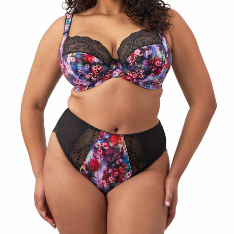Elomi Lucie Bra and Briefs in Cherry Blossom EL4490 and EL4498