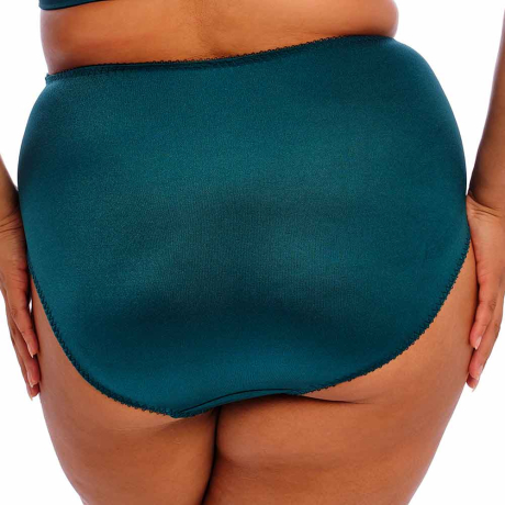 Backview of Goddess Keira Briefs in Deep Teal GD6095