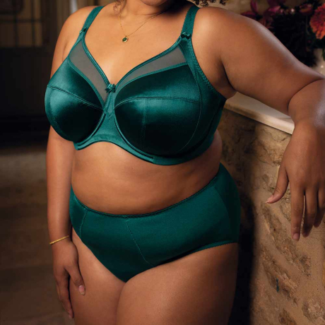 Goddess Keira Bra and Briefs in Deep Teal GD6090 and GD6095