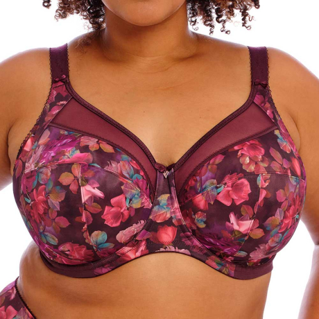 Goddess Kayla Bra in Plum Rose GD6162