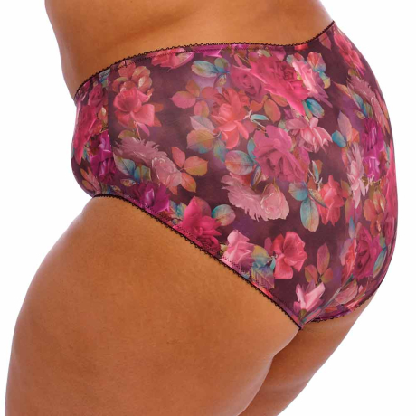 Sideview of Goddess Kayla Briefs in Plum Rose GD6168