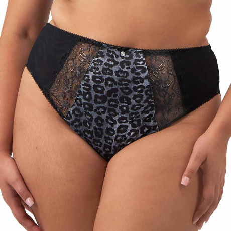 Elomi Morgan Briefs in Snow Leopard EL4118