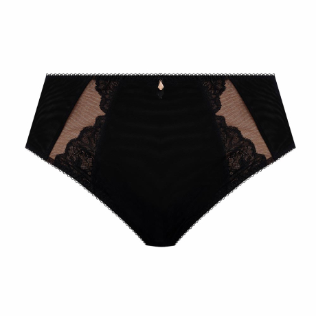 Elomi Cate Allure Briefs in black EL302451