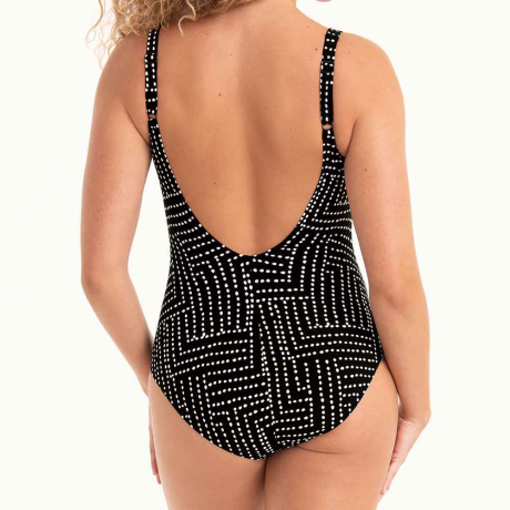 Backview of Anita Swimsuit in black 7811