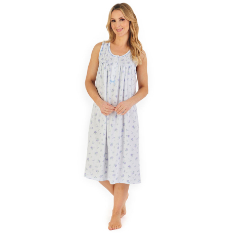 Slenderella Clove Nightdress in Blue ND06125