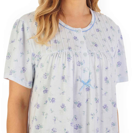 Slenderella Clove Nightdress in Blue ND06126