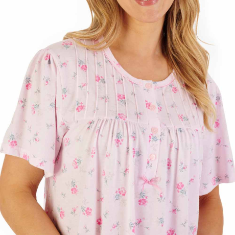 Slenderella Clove Nightdress in Pink ND06126