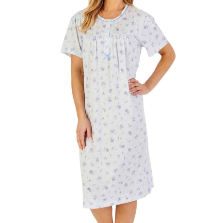 Slenderella Clove Nightdress in Blue ND06126