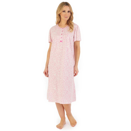 Slenderella Nightdress in Pink ND06101