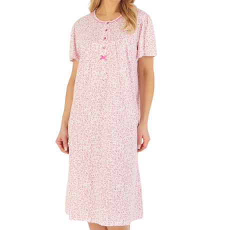 Slenderella Nightdress in Pink ND06101