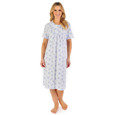 Slenderella Nightdress in Blue ND06105