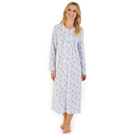 Slenderella Nightdress in Blue ND06107