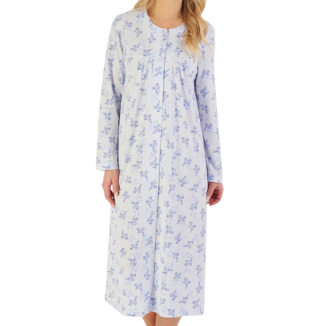 Slenderella Nightdress in Blue ND06107