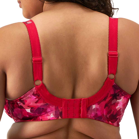 Backview of Elomi Morgan Bra in Berry Crush EL4110