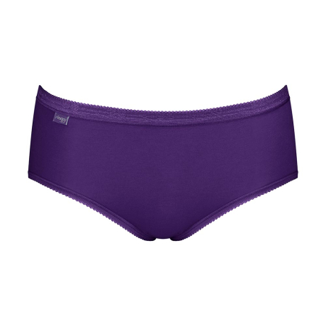 Sloggi Midi Briefs 4 Pack in violet from multi violet pack MIDI