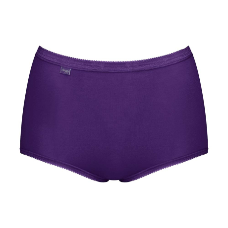 Sloggi Maxi Briefs 4 Pack in violet for multi violet pack MAXI