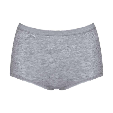 Sloggi Maxi Briefs 4 Pack in grey for multi blue pack MAXI