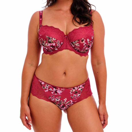 Fantasie Lucia Bra and Shorts in cherry FL101501 and FL101580